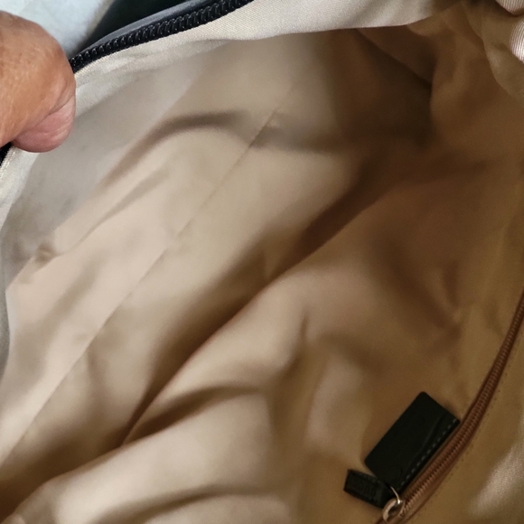 Gucci Black GG Nylon and Leather Double Pocket Hobo.. Authentic!! - Picture 12 of 14